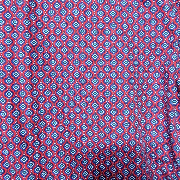 Roper‎ Wear The West Men's Western Shirt Size Large Pearl Snap Blue Red Cowboy - Picture 6 of 6